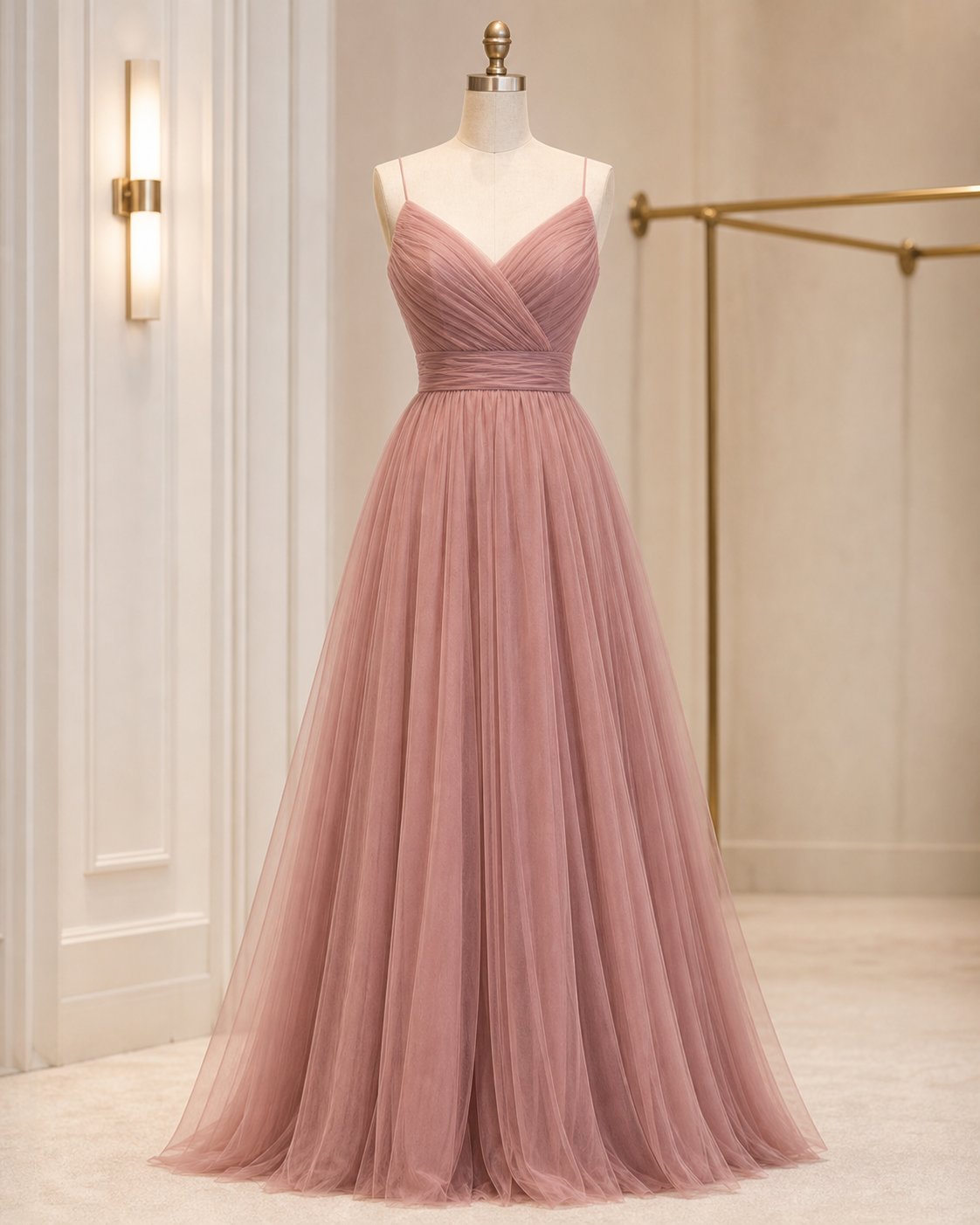 Rose Tulle Gala